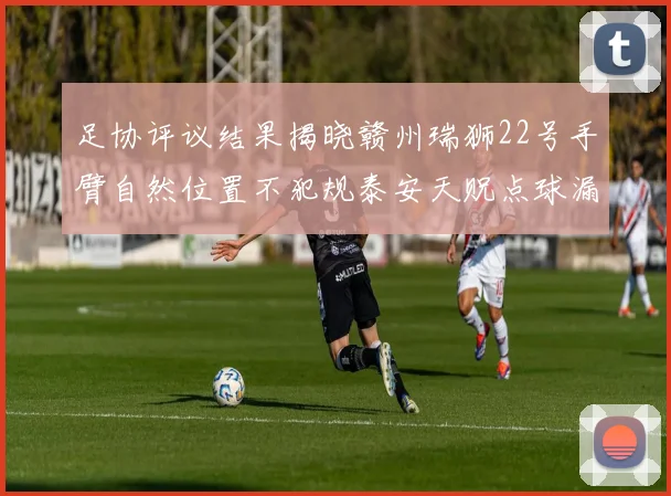 足协评议结果揭晓赣州瑞狮22号手臂自然位置不犯规泰安天贶点球漏判引争议