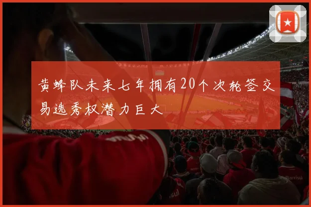 黄蜂队未来七年拥有20个次轮签交易选秀权潜力巨大